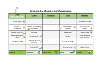 Menus du 6 au 10 octobre 2025
