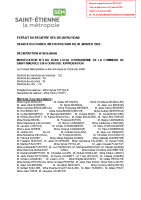 Délibération de SEM