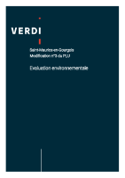 Evaluation environnementale