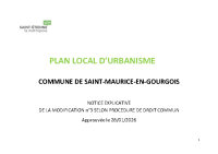 PLU – Notice explicative
